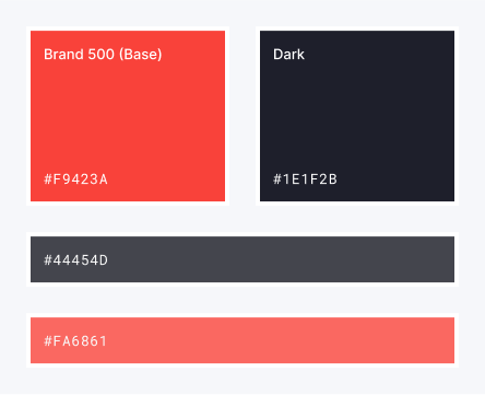 KoçSistem Web Development Colors